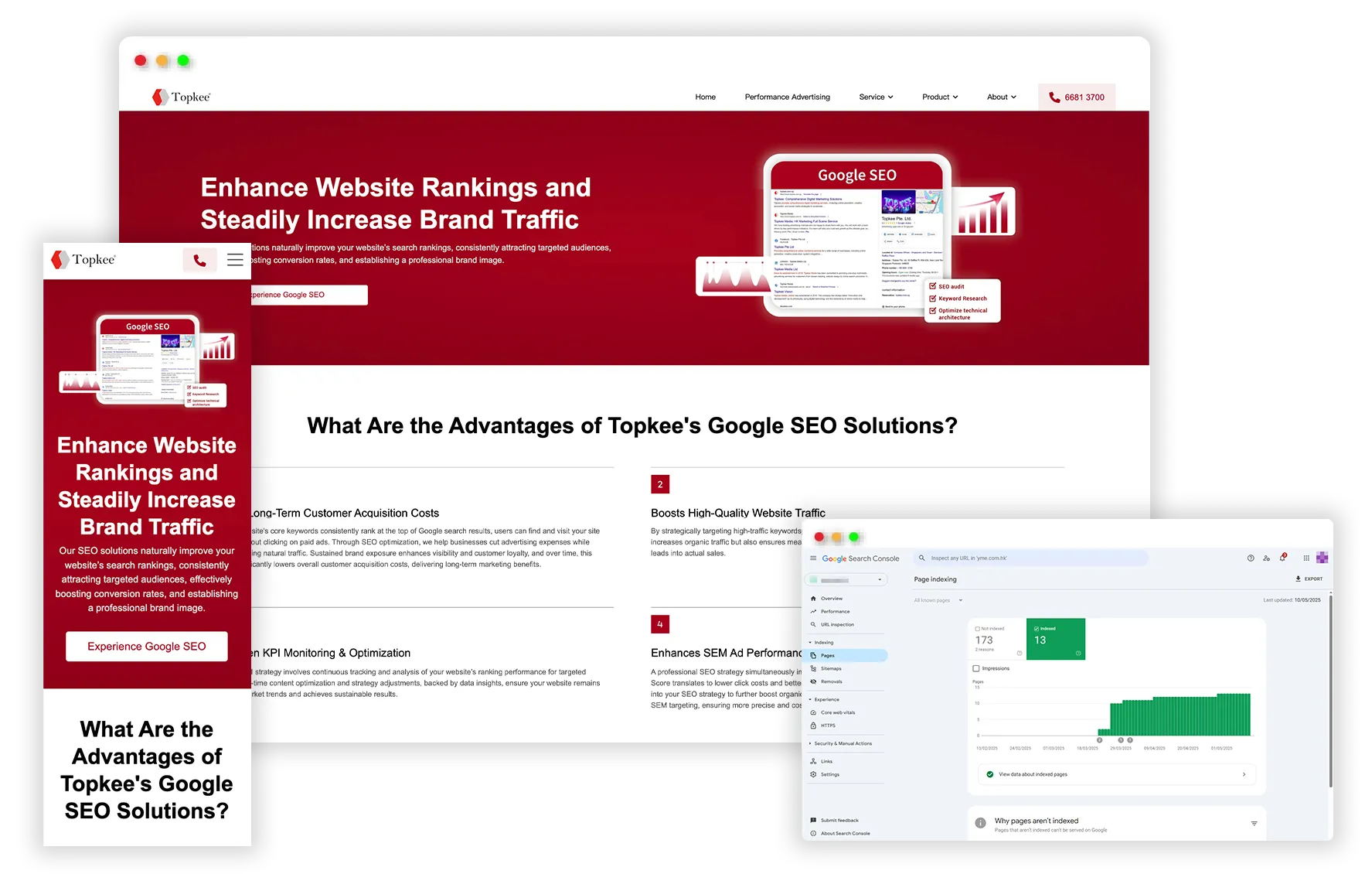 optimize website technical architecture